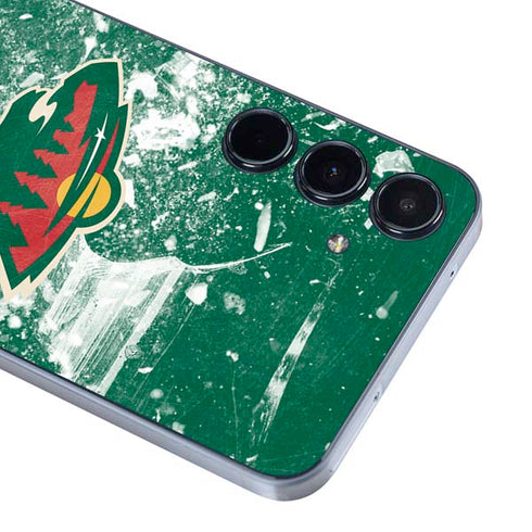 NHL Minnesota Wild Frozen Galaxy A55 5G Skin